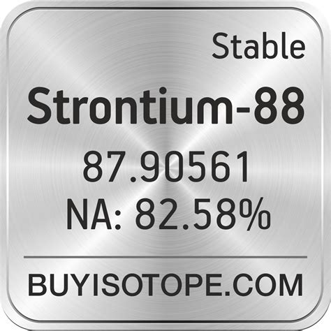 Strontium-88, Strontium-88 Isotope, Enriched Strontium-88