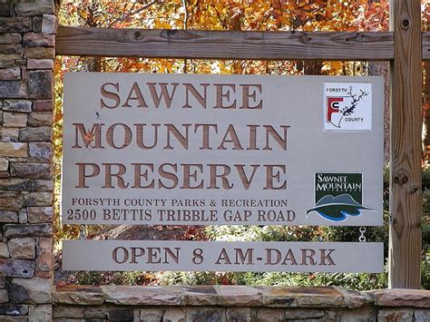 Sawnee Mountain Preserve For Hiking Forsyth County Parks And