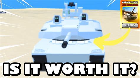 IS THE NEW ABRAMS X TANK WORTH IT IN MILITARY TYCOON ROBLOX YouTube