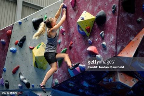 Media Access With Shauna Coxsey Team Gb Climbing Athlete Photos And