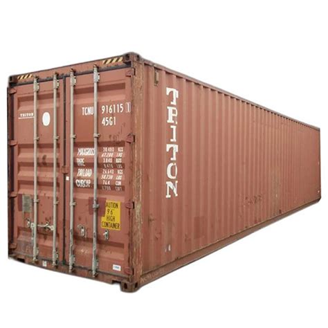 20 Feet Ocean Cargo Container External Dimension Customized At Best