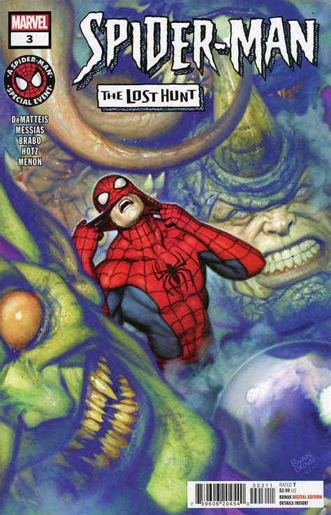 Spider Man Lost Hunt Cover A Regular Ryan Brown Cover