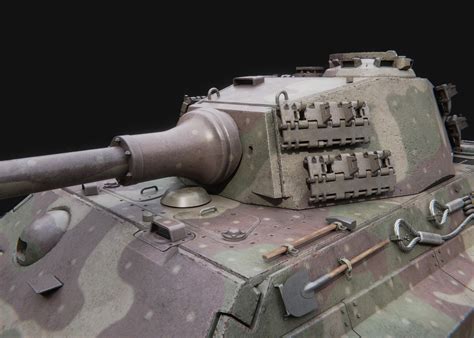 ArtStation - Panzer VI - Tiger II - German Heavy Tank | Game Assets