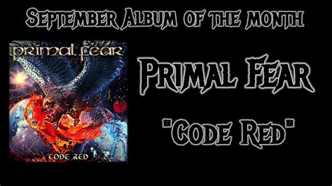 September Album Of The Month Primal Fear Code Red Youtube