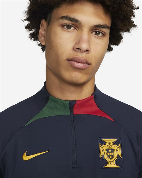 Nike Portugal Fpf Academy Pro Veste De Football En Tricot Bleu