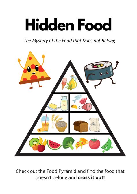 Food Pyramid Activity For Preschool