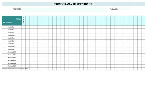 Guía Completa Del Cronograma Plantilla Y Ejemplos