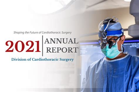 2021 Annual Report For The Division Of Cardiothoracic Surgery