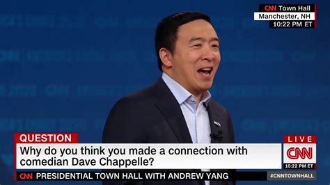 Andrew Yang On Celebrity Endorsements Youtube