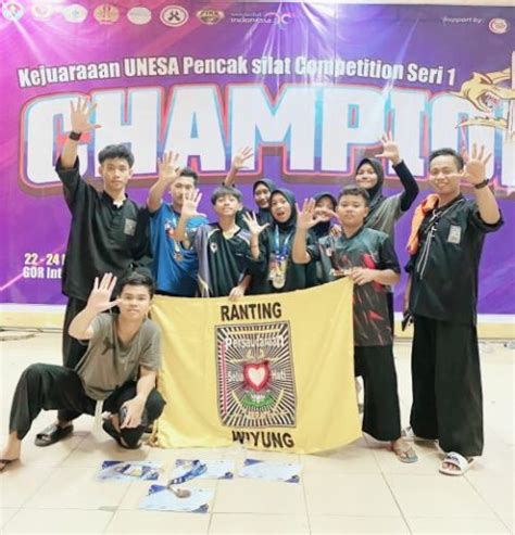 Kejuaraan Unesa Nasional Pencak Silat Competition 2023 PSHT Ranting