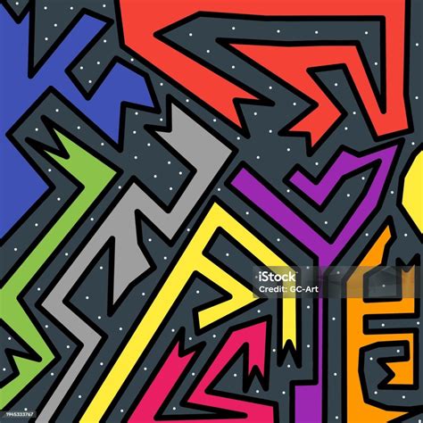 colored strips stock illustration  image  abstract art