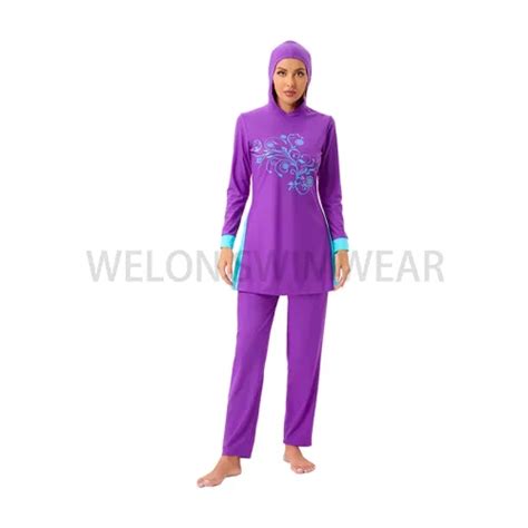 Women Modest Muslim Swimwear