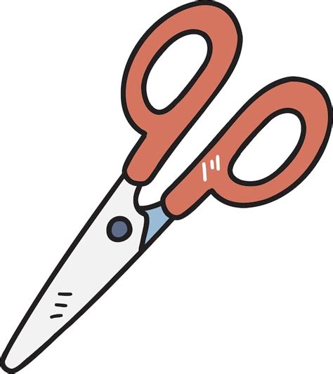 Premium Vector Hand Drawn Scissors Illustration