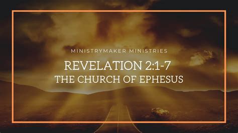 Revelation The Church Of Ephesus Dr Gary Linton Youtube