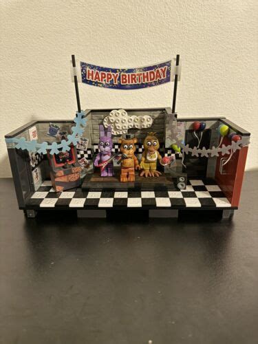 Fnaf Mcfarlane Show Stage Complete Read Description Ebay