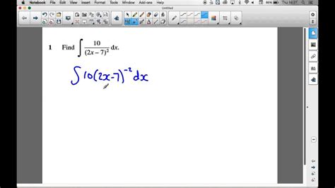 C3 Jan 2010 Q1 A2 Maths Integrating Functions In The Form F Ax B