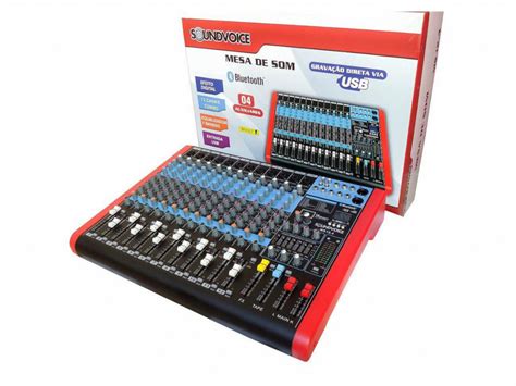 Mensageiro Musical Mesa Soundvoice Ef Eq Ms Aux