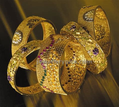 Bhima Jewels Gold Bangle Models Latest Jewellery Designs Gold