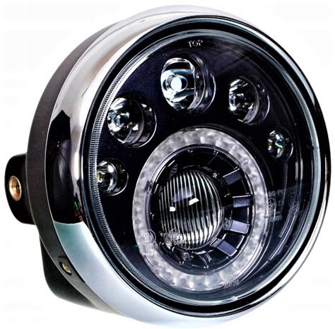 REFLEKTOR LAMPA MOTOCYKLOWA LED MORETTI HOMOLOGACJ 8696353504