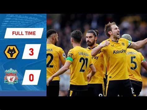 Wolves Vs Liverpool Highlights Premier League Highlight Wolves