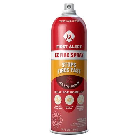 First Alert Ez Fire Extinguishing Aerosol Spray Af The Home Depot