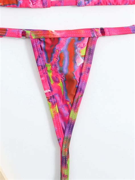 Batikf Rg Bikini Set Grimma Mikro Triangel Bh Ar G String Stringtrosa
