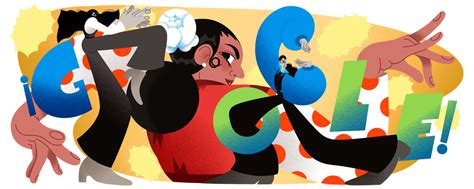 Google Doodle Celebrates The Th Birthday Of Spanish Romani Dancer