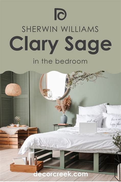 Clary Sage Sw For The Bedroom By Sherwin Williams Green Painted