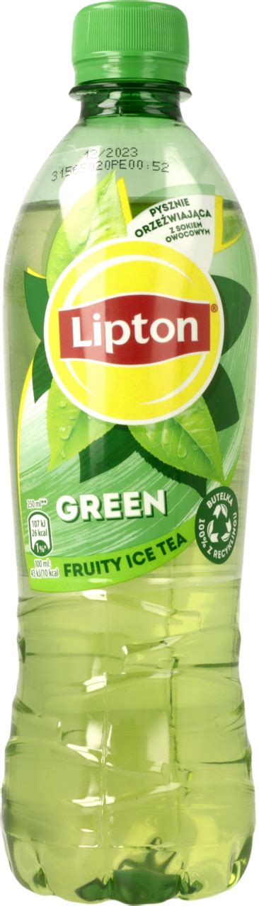 Lipton Fruity Ice Tea Green Nap J Niegazowany Owocowo Herbaciany O