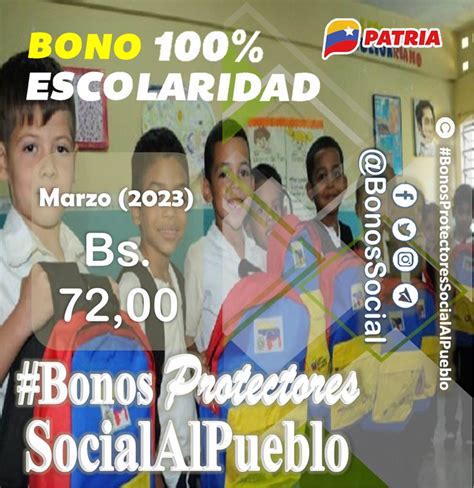 Bonos Protectores Social Al Pueblo on Twitter ATENCIÓN