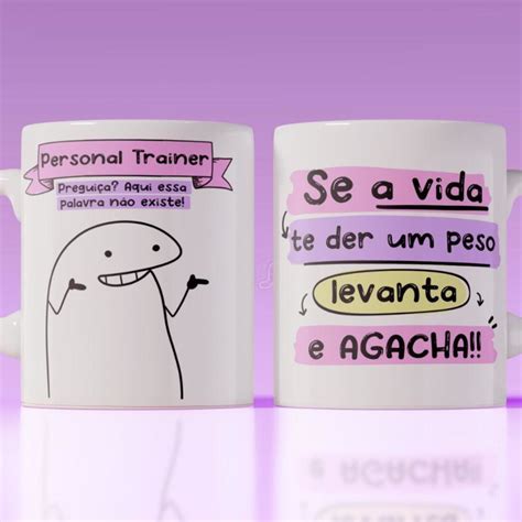 Caneca Flork Profissão Personal Trainer Elo7 Produtos Especiais