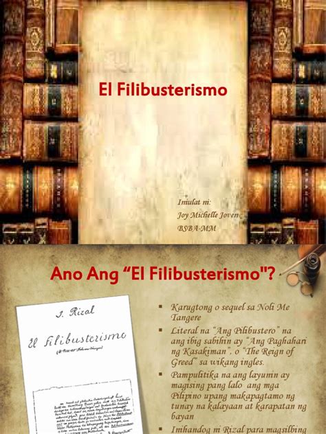 El Filibusterismo Buod