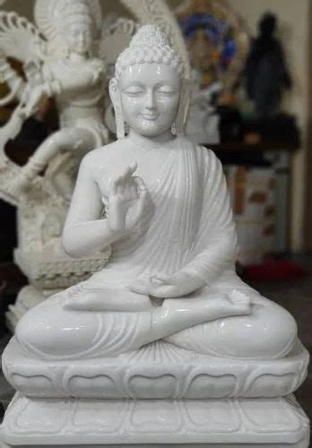 Marble Mahatma Buddha Statue Temple At Rs In Bharatpur Id