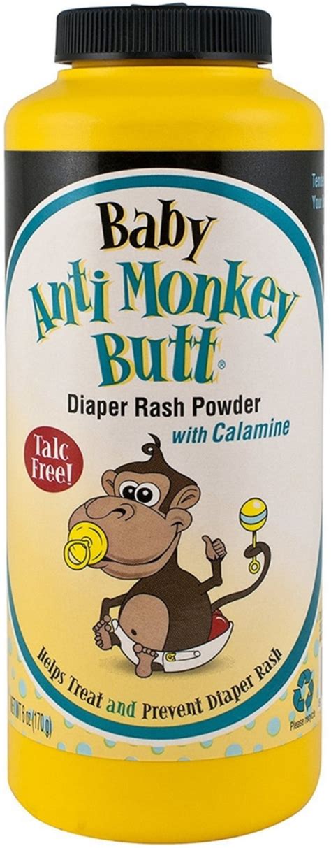 Baby Anti Monkey Butt Powder 6 Oz Pack Of 2