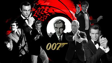 Movies James Bond Sean Connery Roger Moore Daniel Craig Timothy