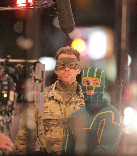 Novas Fotos Do Set De “kick Ass 2” Mostram Jim Carrey Como Coronel