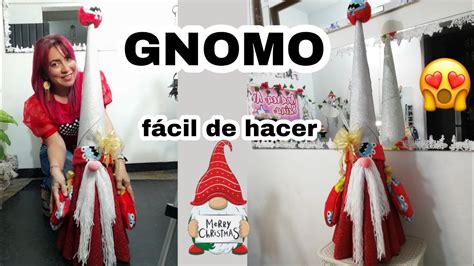 COMO HACER UN GNOMO Gigante Para La Entrada De Tu Casa DIY Tutorial