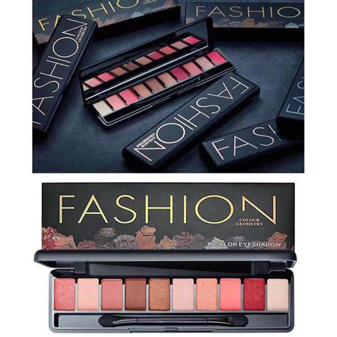 10 Color Fashion Eyeshadow Palette Matte Naked Eye Shadow Shopee