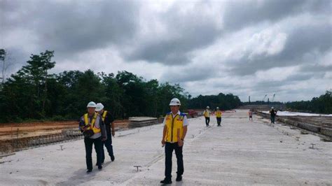 Proyek Jalan Tol Bayunglencir Tempino Seksi 3 Bakal Rampung Di Semester