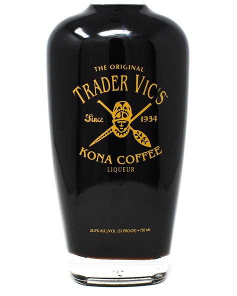 Trader Vic S Kona Coffee Liqueur 750ml Princeville Wine Market