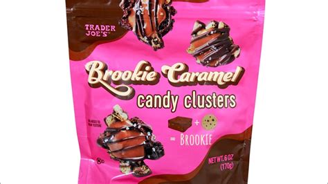 Trying Trader Joes Brookie Caramel Clusters YouTube