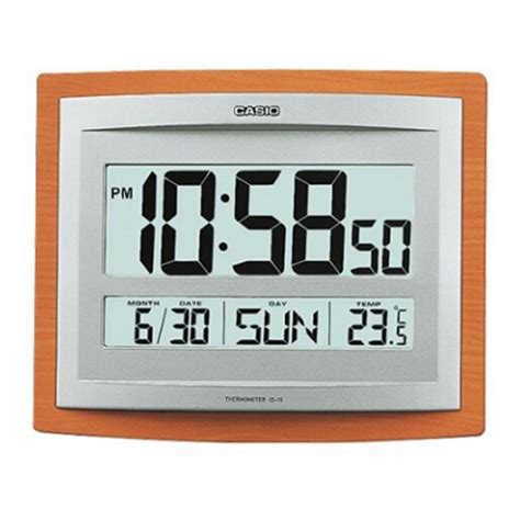 Casio Id S Df Digital Wall Clock Price In Bangladesh Shopz Bd