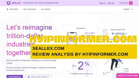 Seallex Review Analysis By Hyipinformer Youtube