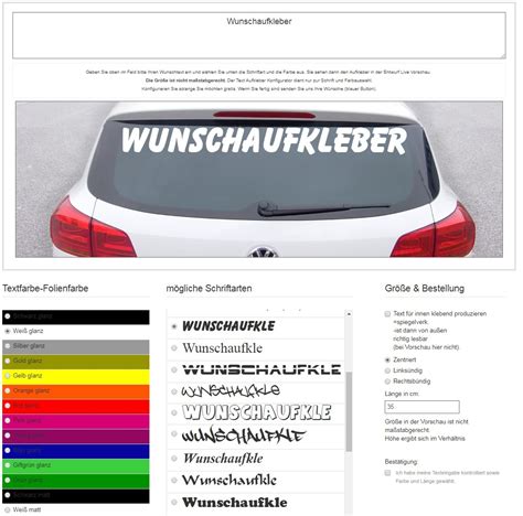 Aufkleber Selbst Gestalten Autoaufkleber Sticker G Nstig Drucken