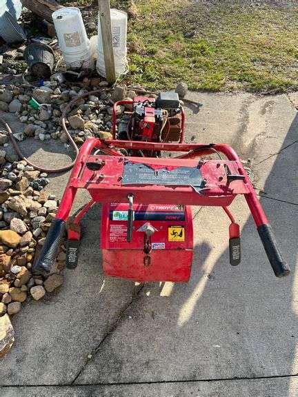 Troy Bilt Pony Rear Tine Rototiller Res Auction Services