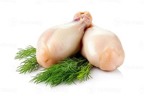 Raw chicken drumstick isolated on white background 29557331 Stock Photo at Vecteezy