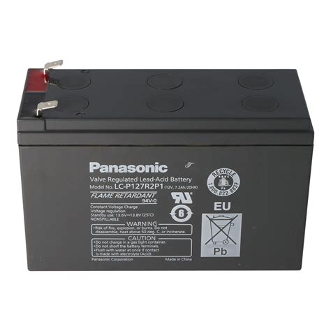 Panasonic Lc P R P Pb Batterie V Ah Vds G Volt