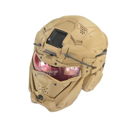Sru Tactical Helmet Set With Fast Helmet Tan Airsoft Tiger111hk