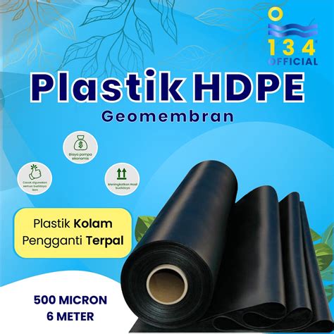 Jual Geomembran Hdpe Tebal Micron Lebar Meter Shopee Indonesia