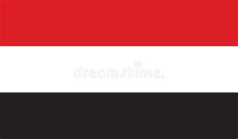 Flag Of Yemen Icon Illustration Stock Illustration Illustration Of